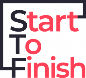 Start-to-finish logo, plastering and builders newton abbot, torbay, torquay, paignton, exeter